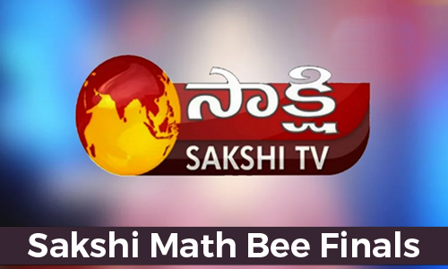 Sakshi Math Bee Finals on Sakshi TV