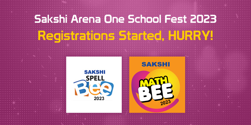 Sakshi Spell Bee & Math Bee 2023-24 Registrations Started Hurry!