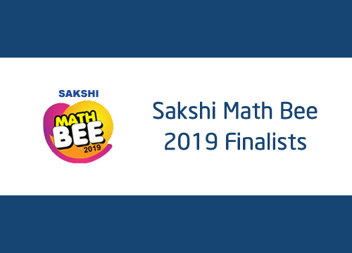Sakshi Math Bee 2019 Finalists List Declared